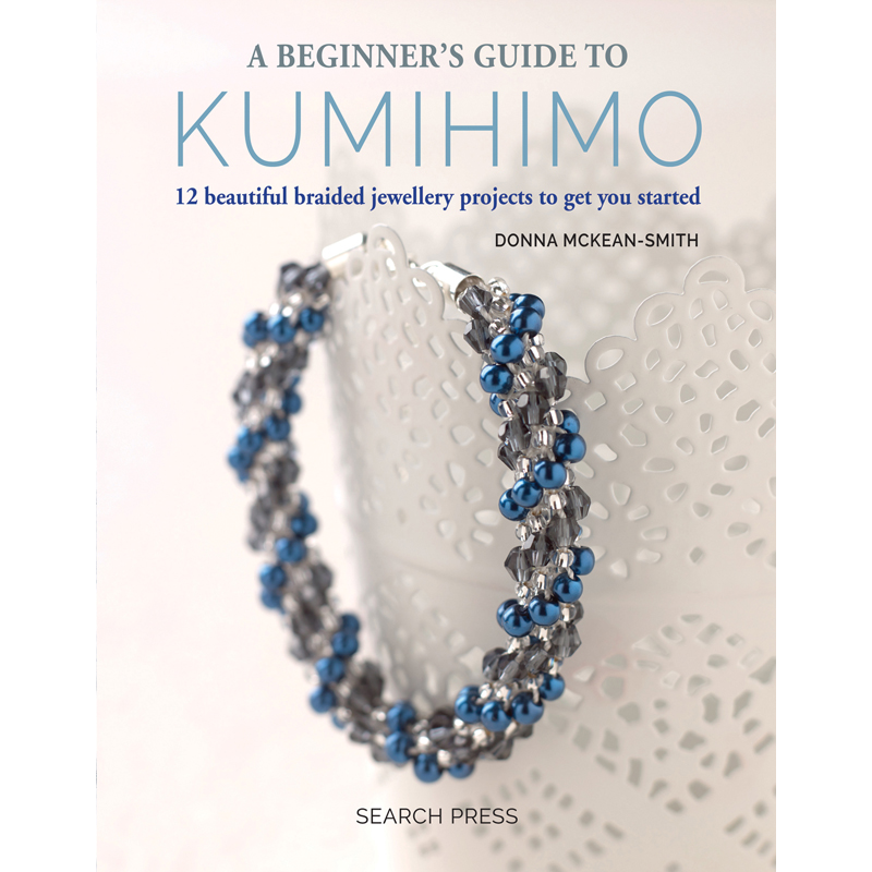 Kumihimo Starter Braiding Kit With Seed Beads 