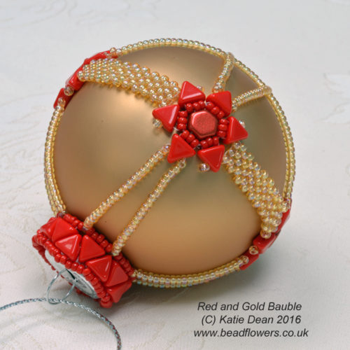 beaded bauble covers