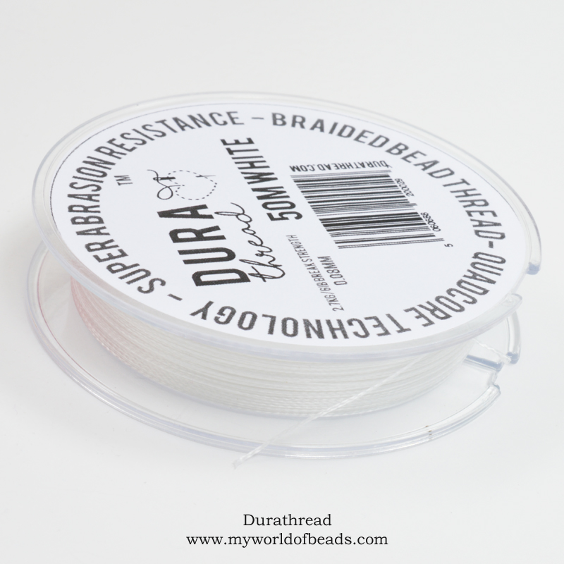 FireLine Braided Bead Thread - one of the strongest threads on the market.