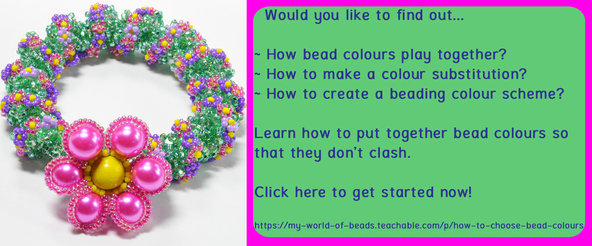 Bead colors: do they matter? - Katie Dean, My World of Beads
