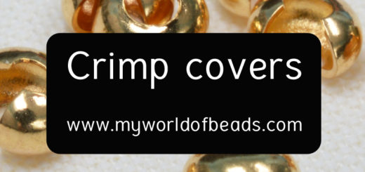 Crimp Covers: What are they? How do you use them? - My World of Beads